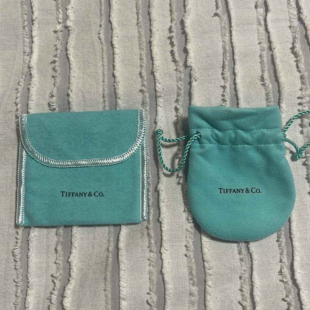 Two Tiffany & Co Jewlery bags